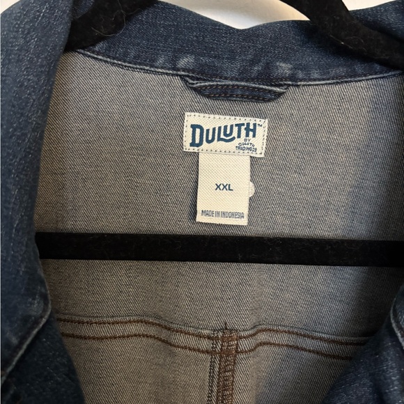 Duluth Denim Blue Women's Jacket long XXL - Picture 2 of 9